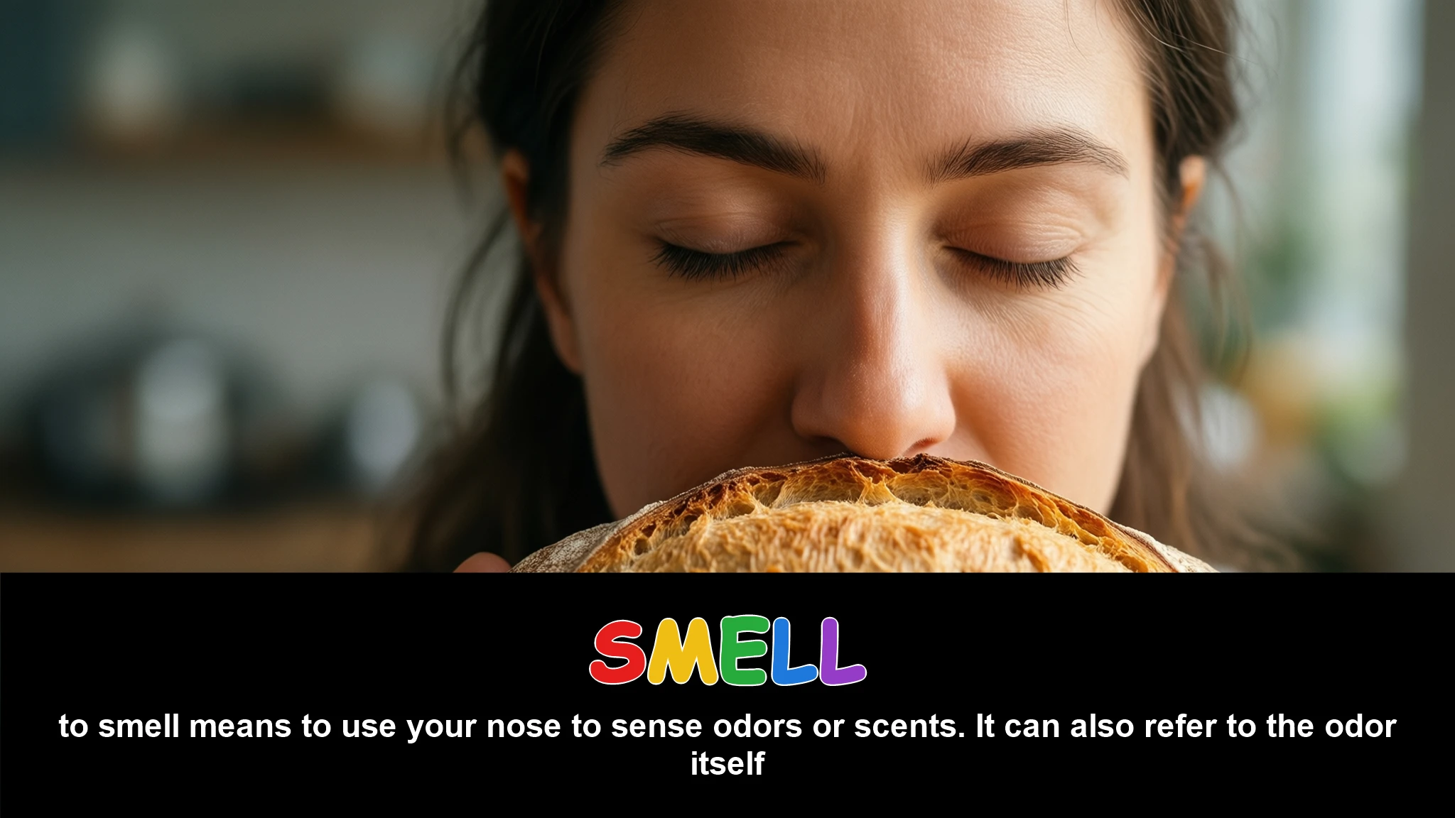 English Illustration for smell